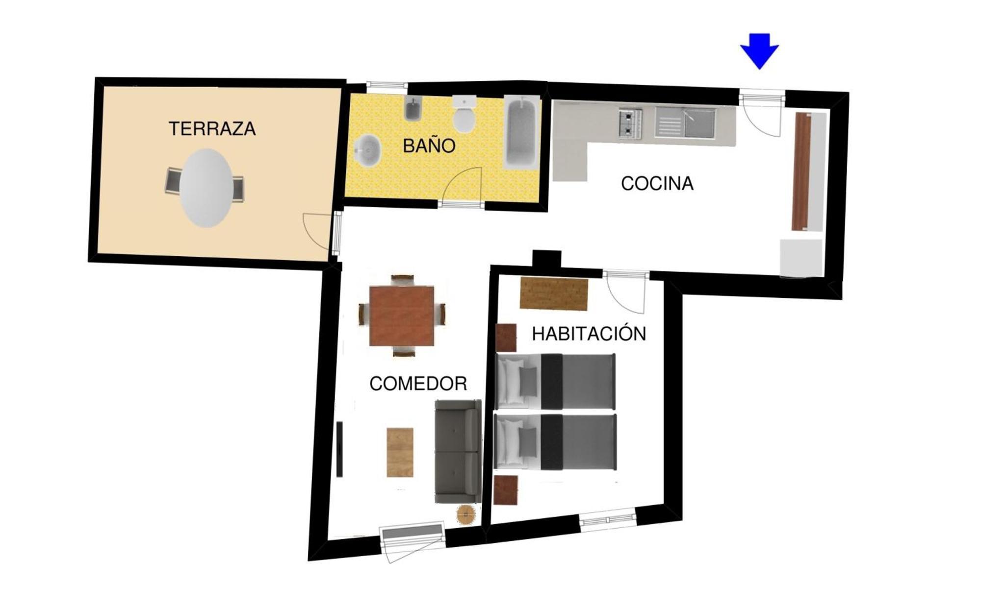 La Muntanya - Apartamentos Rural Guadalest Benimantell Δωμάτιο φωτογραφία